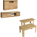 Chaises avec repose-genoux sur roulettes reglable naturel