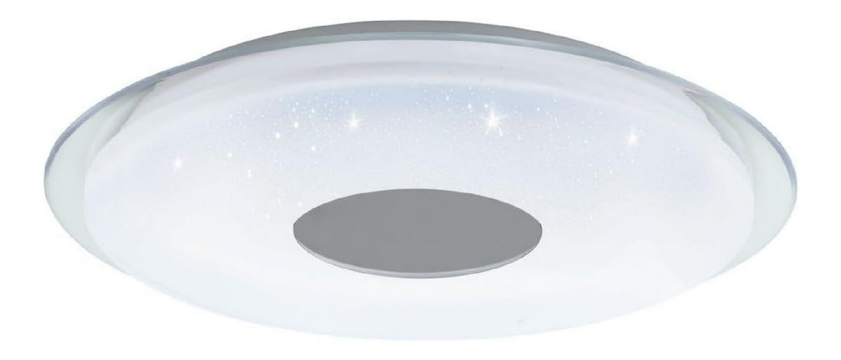 Plafonnier decoratif Blanc et Ambre avec diffusion lumineuse harmonieuse 2 W