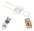 Solution lumineuse Blanc et Ambre au dessin sobre en format plafonnier 56W 3000K