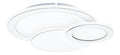 Solution lumineuse Blanc et Ambre au dessin sobre en format applique murale 50 W 4000 K