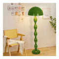 Lampadaire decoratif Dore et Ambre avec diffusion lumineuse harmonieuse