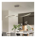 Suspension decoratif Gris et Ambre avec diffusion lumineuse harmonieuse 40W 6500 K