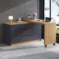 Commodes avec tiroirs finition bois blanc variante 2714