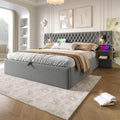 Sommiers tapissiers finition bois beige variante 1790