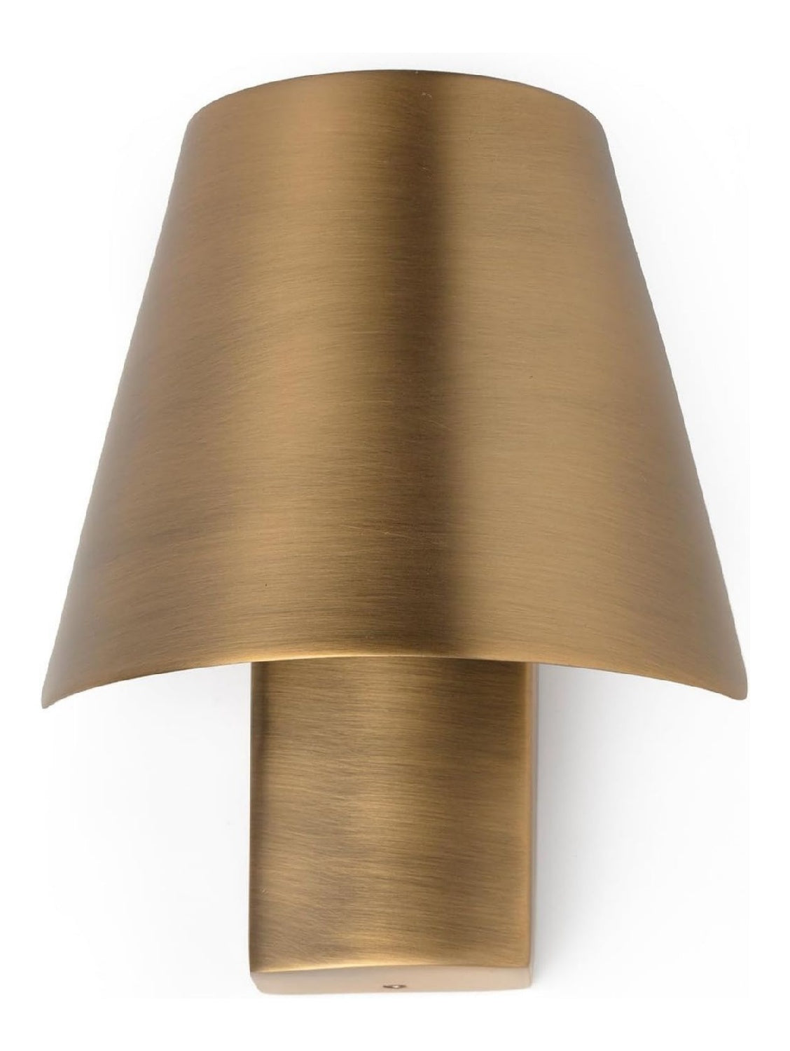 Applique murale Bronze aux lignes epurees avec eclairage confortable 4W 3000K