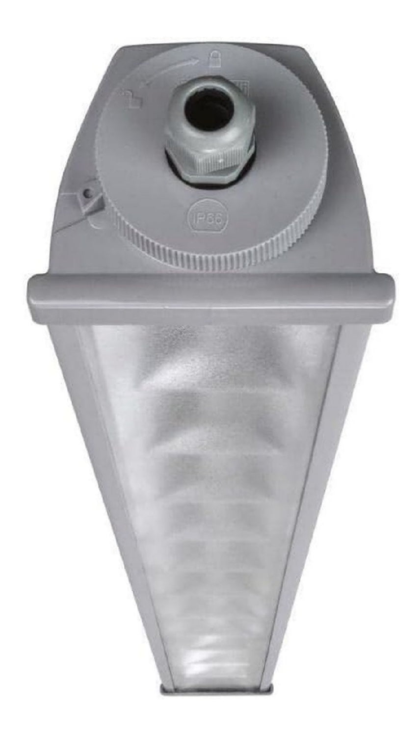 Solution lumineuse Rouge au dessin sobre en format plafonnier IP66 4000K