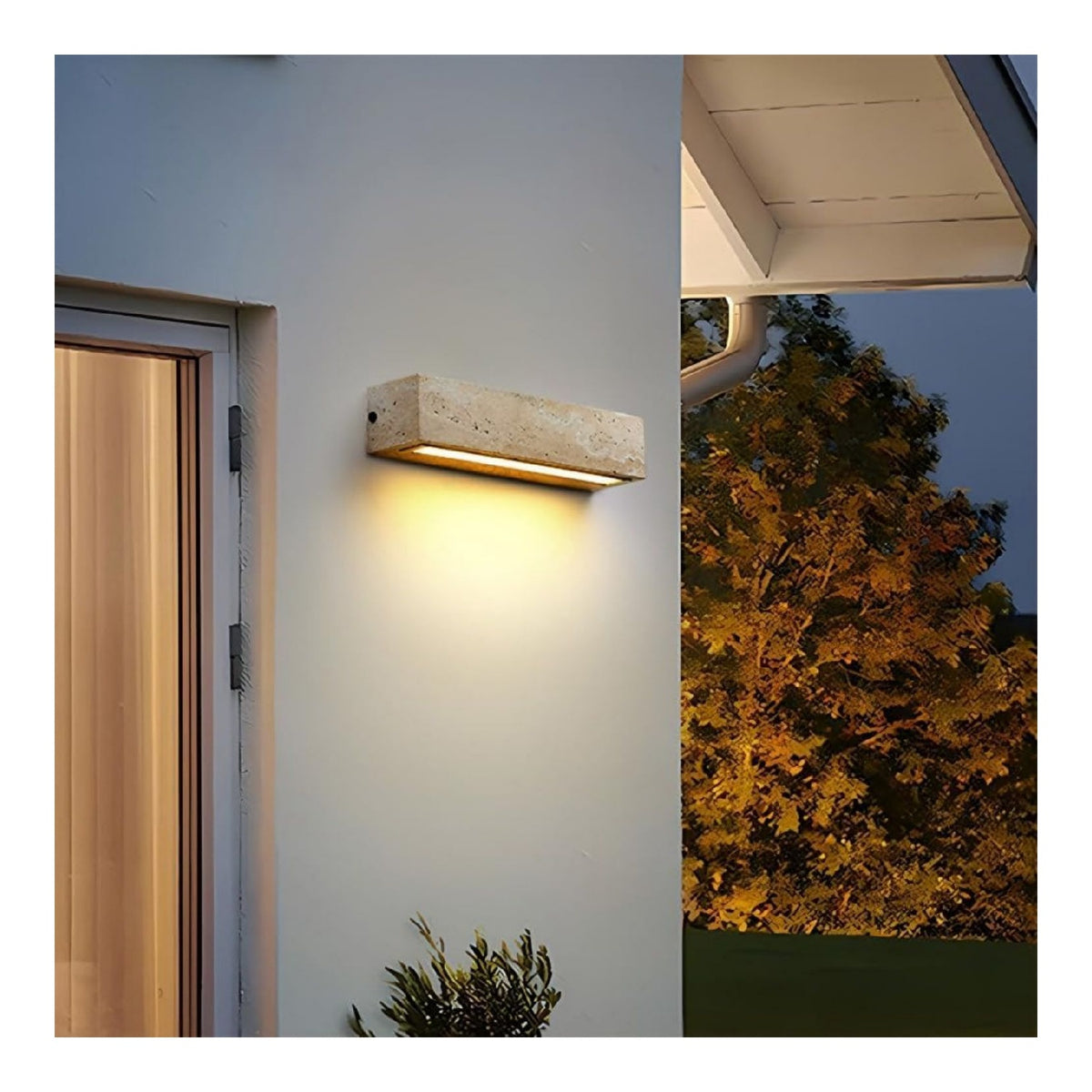 Applique murale Dore et Ambre au style moderne avec conception fonctionnelle IP65