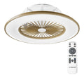 Solution lumineuse Blanc et Dore au dessin sobre en format luminaire 44W 6500 K