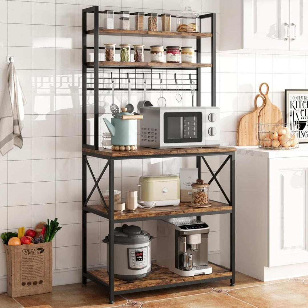 Tables finition bois structure metal blanc variante 1916
