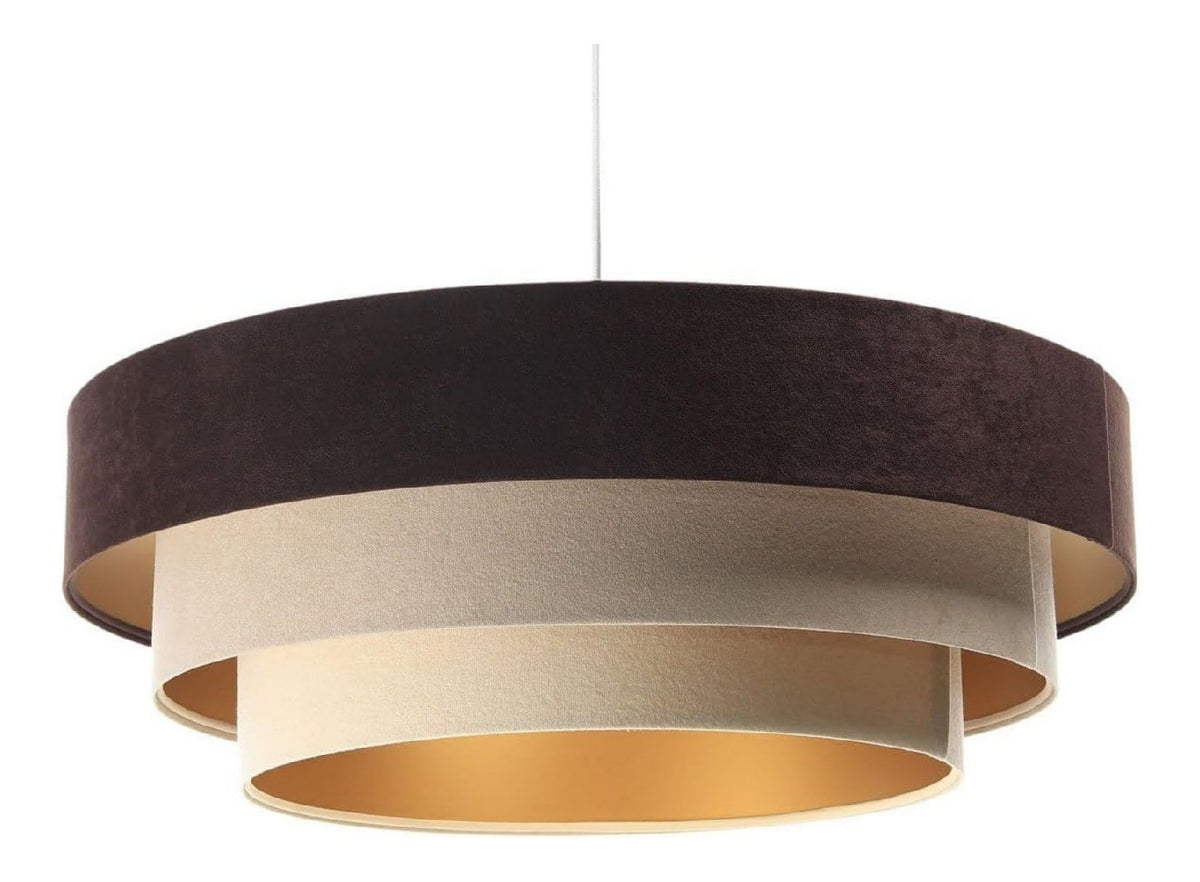 Suspension Beige et Marron au style moderne avec conception fonctionnelle 60 W IP20