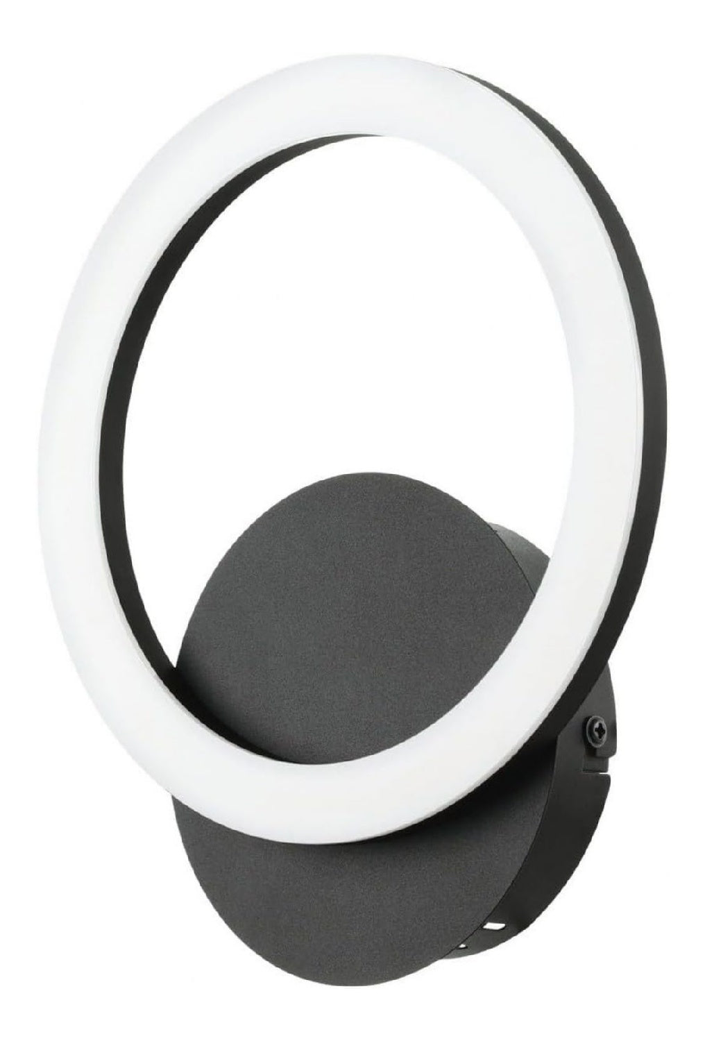 Luminaire Noir et Blanc a silhouette graphique de type applique murale 12 W
