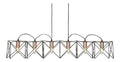 Suspension decoratif Noir et Vert avec diffusion lumineuse harmonieuse 60 W E27