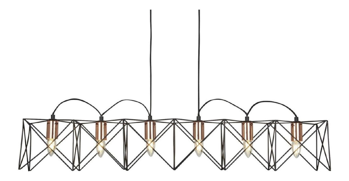 Suspension decoratif Noir et Vert avec diffusion lumineuse harmonieuse 60 W E27