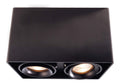 Eclairage Noir et Blanc contemporain en version spot de plafond 16 W 3000 K GU10