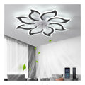 Lustre decoratif Noir et Blanc avec diffusion lumineuse harmonieuse 6Z-1696
