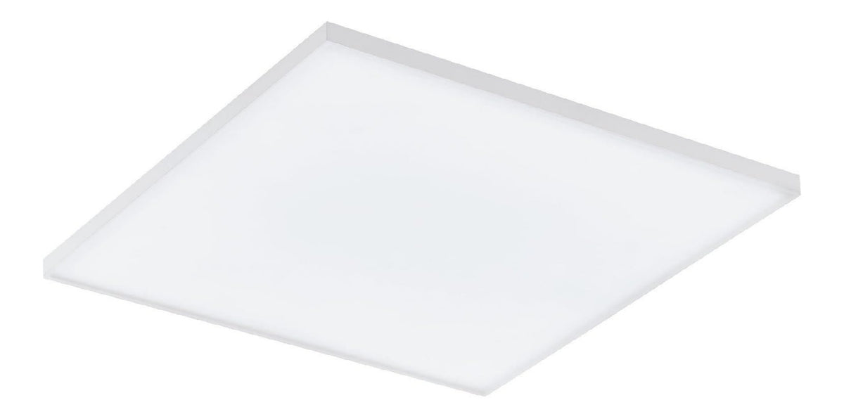 Solution lumineuse Blanc et Vert au dessin sobre en format plafonnier 20 W