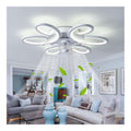 Lustre Blanc et Ambre aux lignes epurees avec eclairage confortable XL-2378