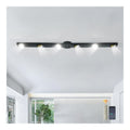 Plafonnier decoratif Noir et Dore avec diffusion lumineuse harmonieuse 30W