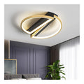 Lustre decoratif Noir et Blanc avec diffusion lumineuse harmonieuse BS-2612