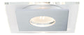 Spot de plafond decoratif Argente avec diffusion lumineuse harmonieuse GU10