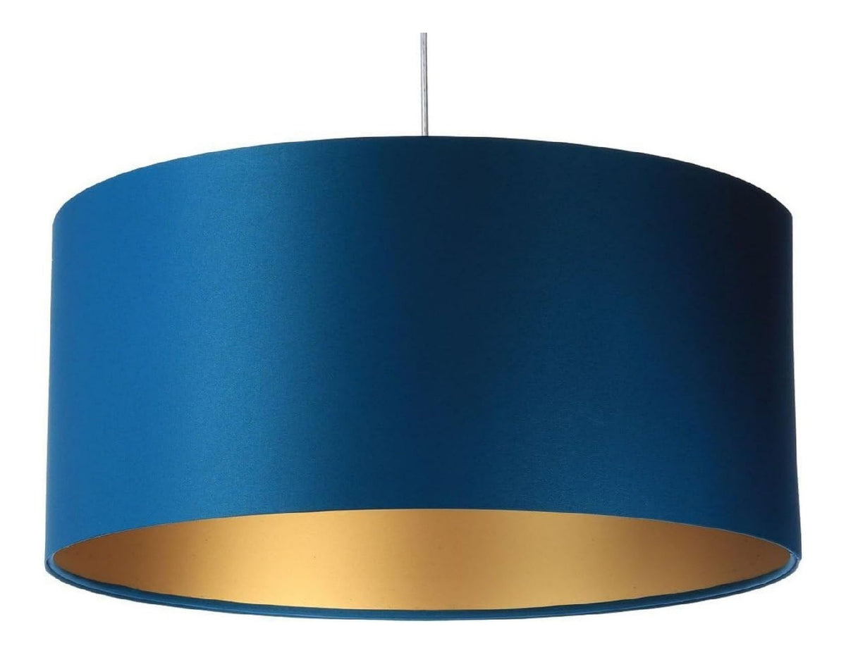 Suspension Dore et Rouge aux lignes epurees avec eclairage confortable 60 W IP20