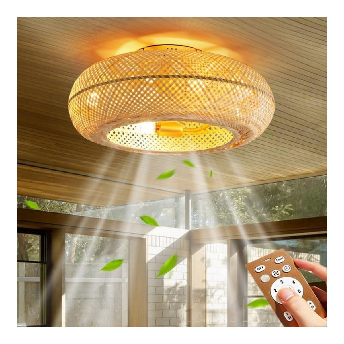 Luminaire Ambre et Rouge a silhouette graphique de type suspension 60W E27 VL-8140