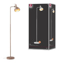 Solution lumineuse Vert au dessin sobre en format lampadaire 20W E14