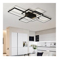 Solution lumineuse Noir et Blanc au dessin sobre en format suspension 3000K