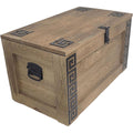 Bancs finition bois structure metal blanc