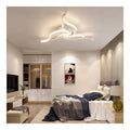 Plafonnier Noir et Blanc au style moderne avec conception fonctionnelle