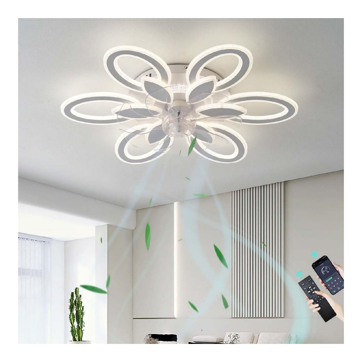 Eclairage Blanc et Ambre contemporain en version lustre