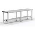 Bancs bout de lit blanc variante 1514