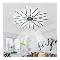 Luminaire Noir et Blanc a silhouette graphique de type plafonnier SK-1811