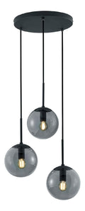 Suspension decoratif Noir avec diffusion lumineuse harmonieuse 0 W IP20 E14