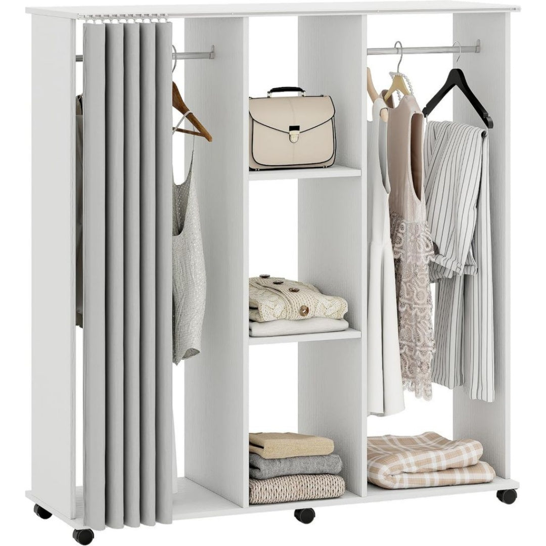 Bancs bout de lit finition bois revetement velours beige