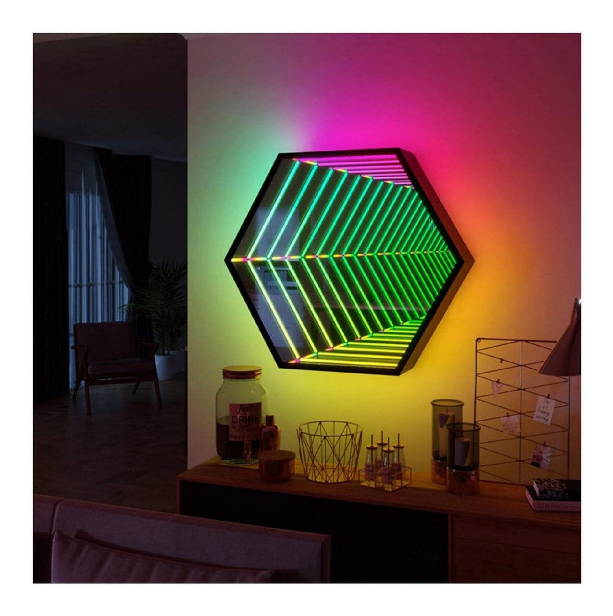 Applique murale Ambre aux lignes epurees avec eclairage confortable MS-2736