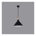 Solution lumineuse Ambre au dessin sobre en format lustre E27