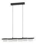 Suspension decoratif Noir et Blanc avec diffusion lumineuse harmonieuse PX-5574