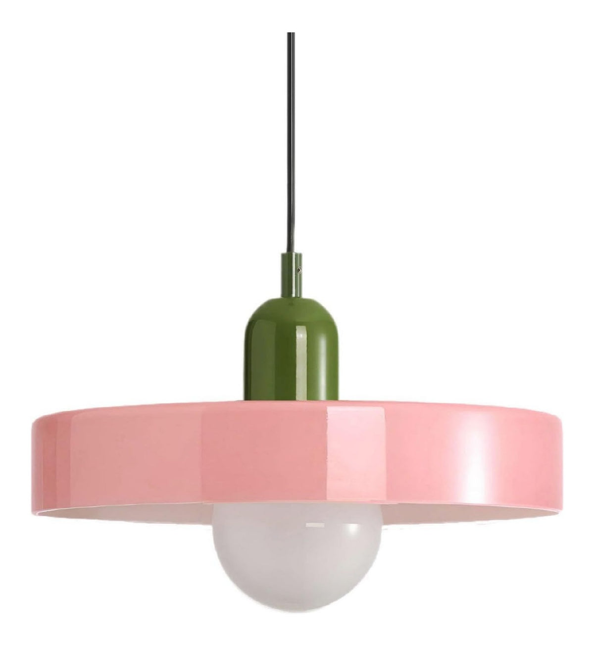 Suspension Ambre et Vert au style moderne avec conception fonctionnelle 60W E27 QJ-6983