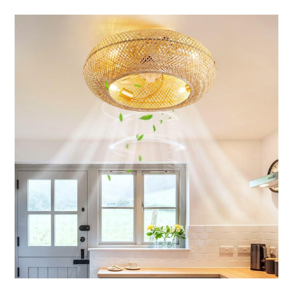 Plafonnier decoratif Ambre et Rouge avec diffusion lumineuse harmonieuse E27