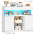 Rangements sur pied avec tiroirs blanc variante 554