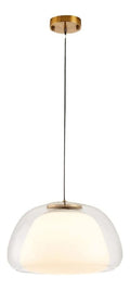Eclairage Blanc et Ambre contemporain en version suspension 60 W E27 R7-8690