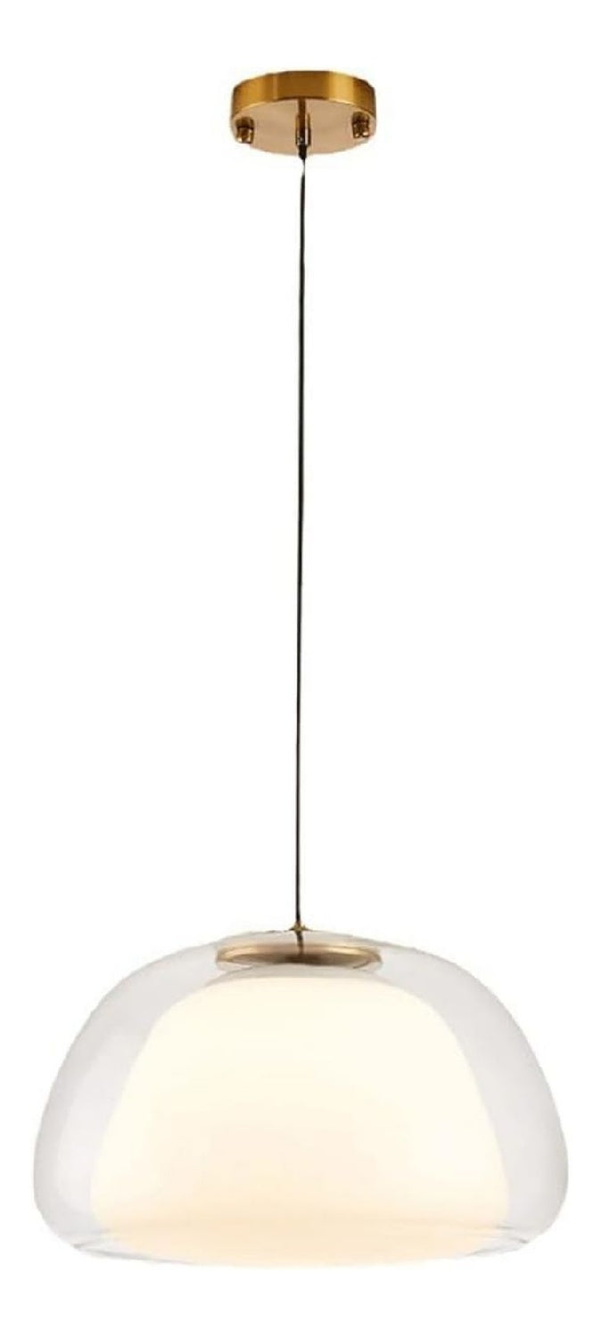 Eclairage Blanc et Ambre contemporain en version suspension 60 W E27 R7-8690