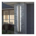 Luminaire Noir et Blanc a silhouette graphique de type applique murale IP67 6000K