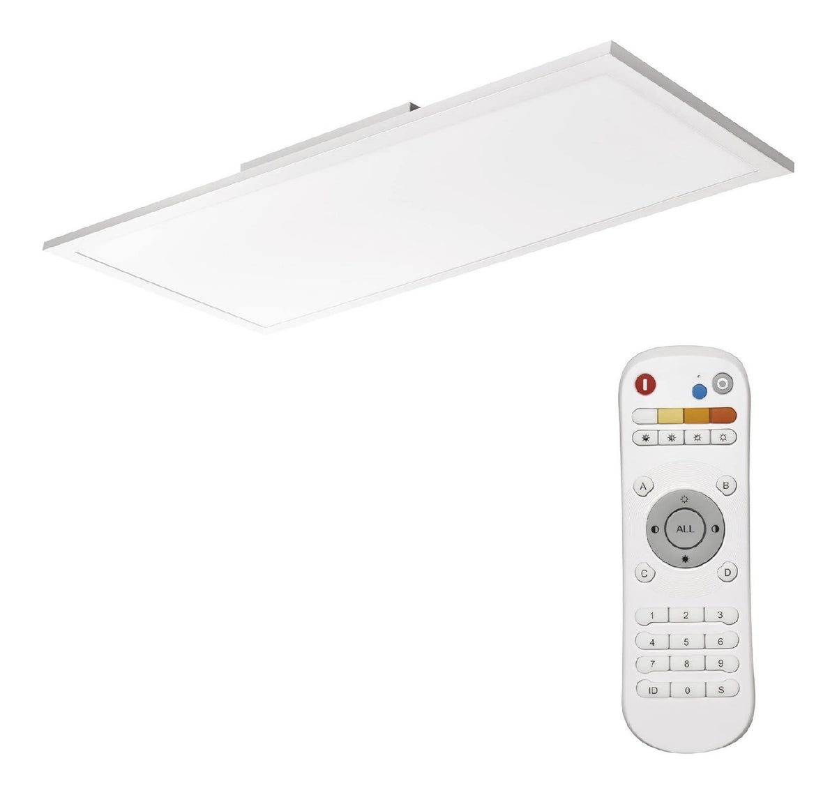 Plafonnier decoratif Blanc et Ambre avec diffusion lumineuse harmonieuse 25 W IP20 6000 K