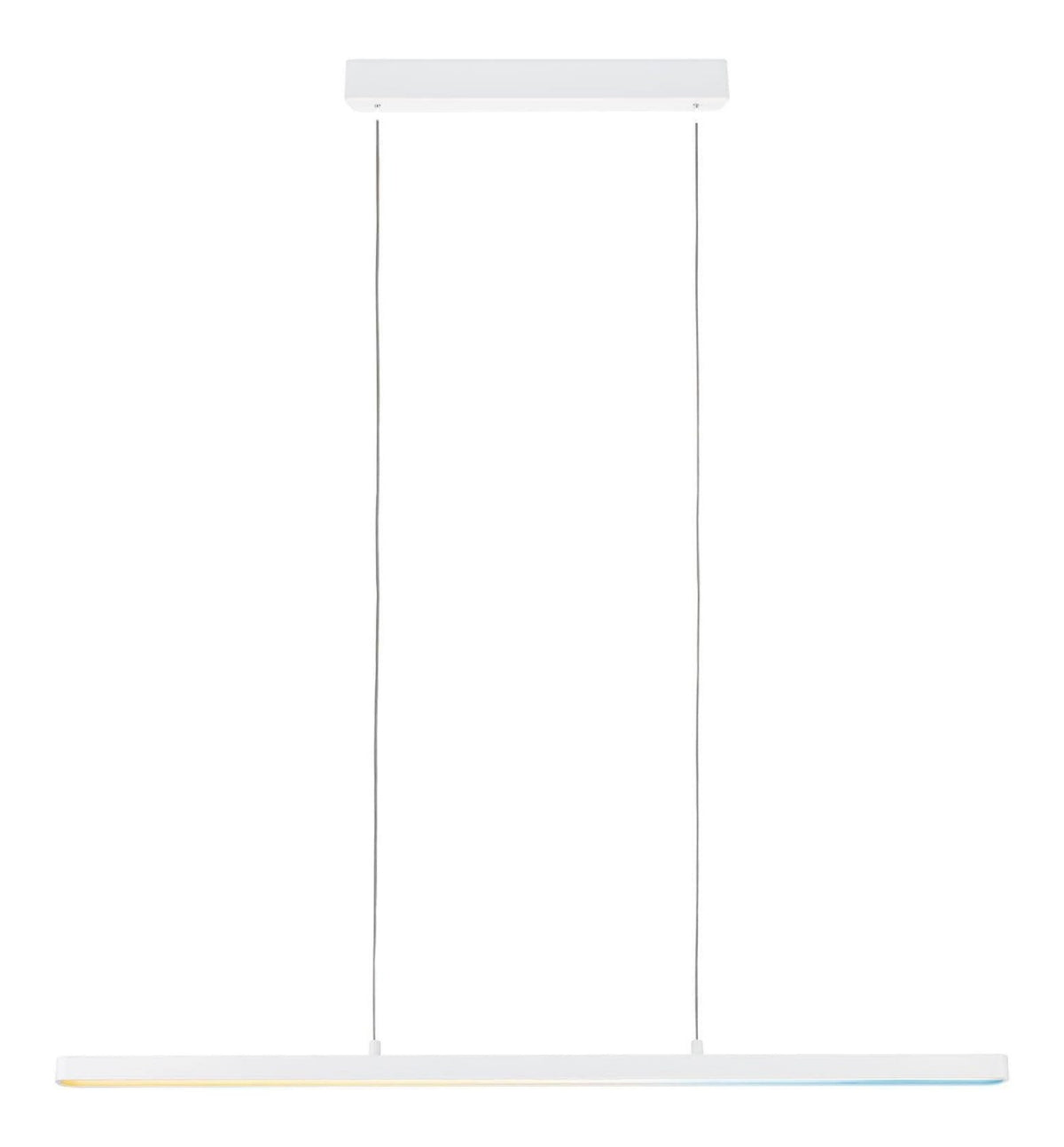 Suspension Blanc a presence elegante et lumiere agreable 5W
