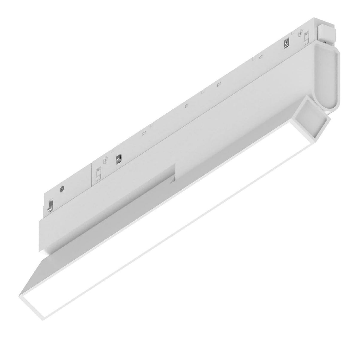 Spot de plafond Blanc aux lignes epurees avec eclairage confortable 07W 3000K