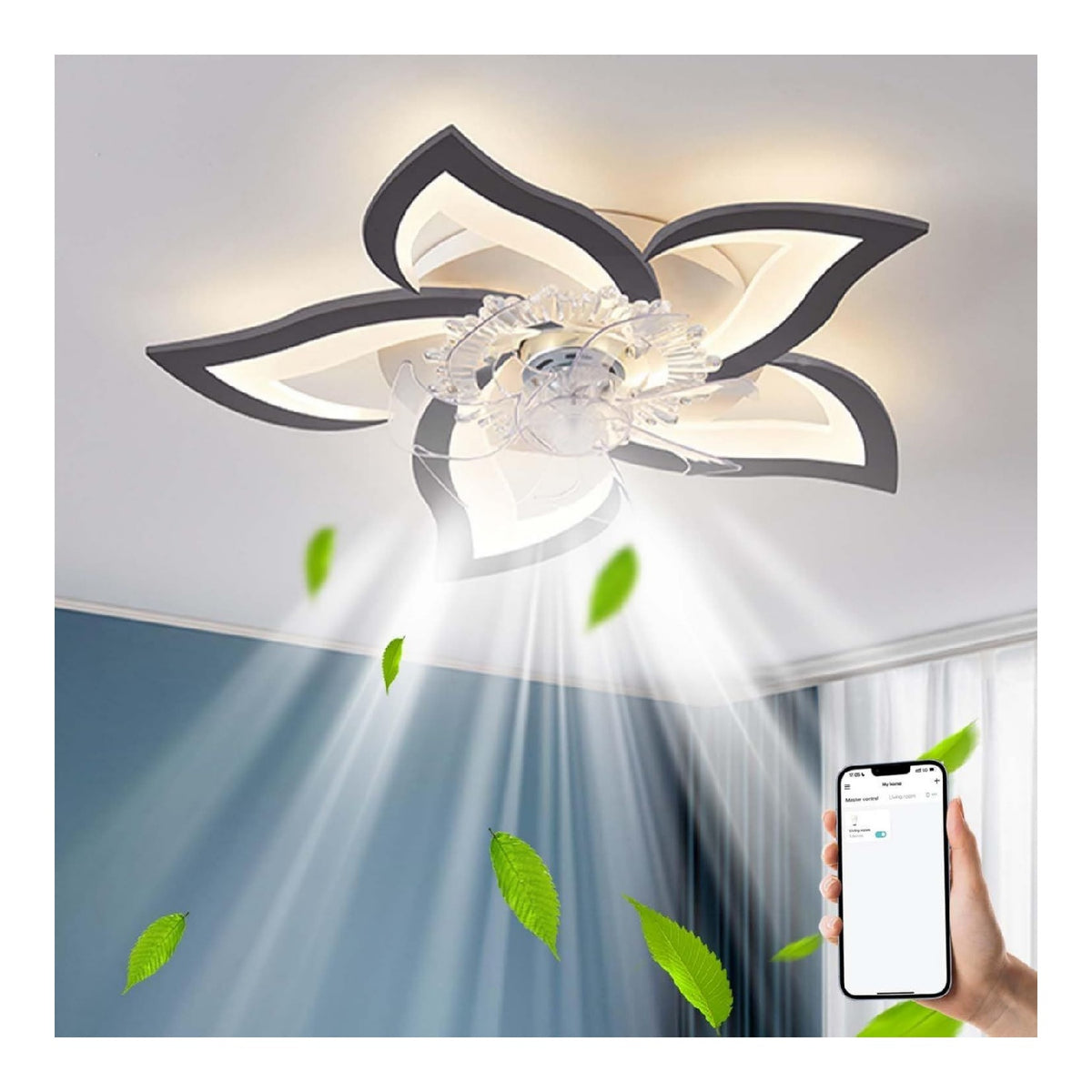 Lustre Noir et Ambre au style moderne avec conception fonctionnelle S4-1582