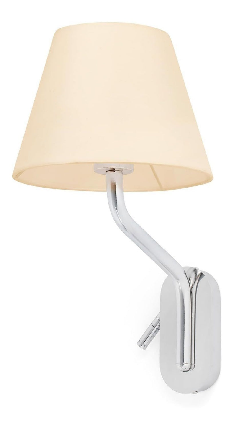 Solution lumineuse Beige au dessin sobre en format applique murale