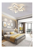 Luminaire Blanc et Ambre a presence elegante et lumiere agreable